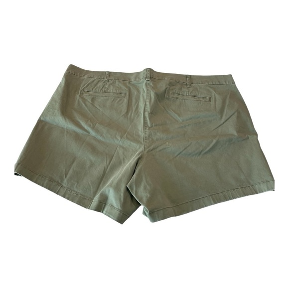 J. Crew Olive Sand 5" new stretch classic chino short in Plus Size 24 H5807 NEW - Picture 14 of 16